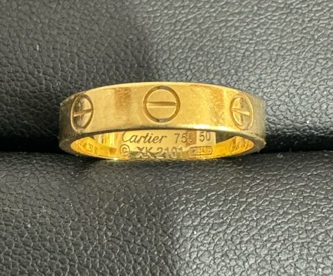 カルティエの指輪
