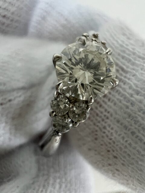 ダイヤ　リング　0.3ct