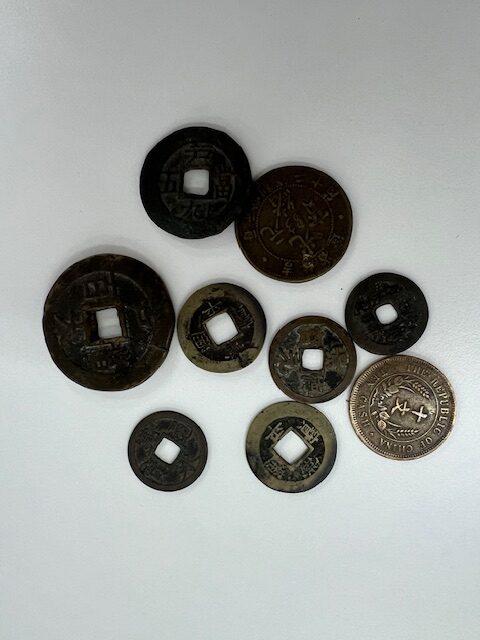 古銭　穴銭　寛永通宝　天保通宝　